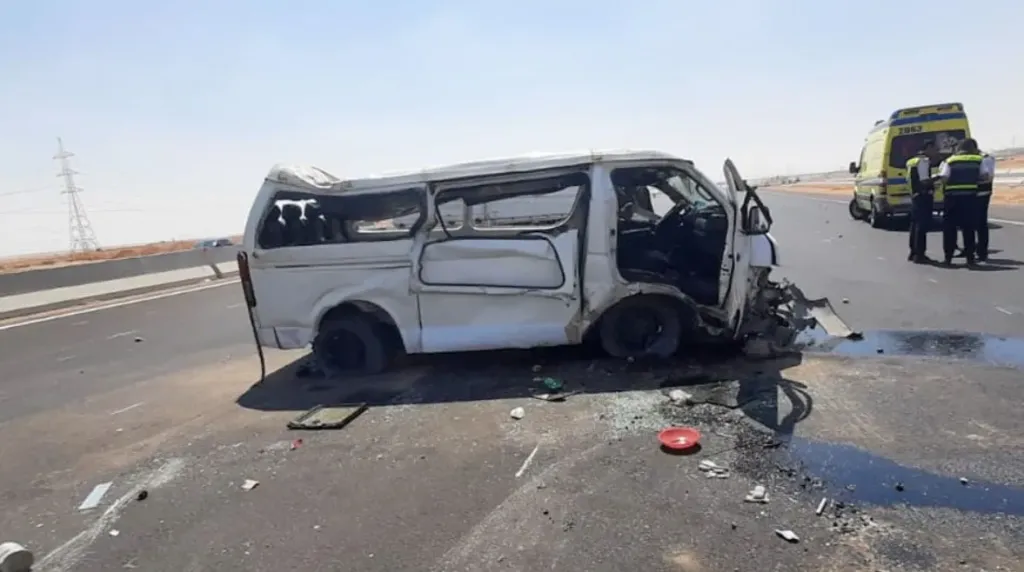 حادث ميكروباص