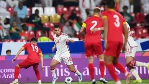 القنوات الناقلة لمباراة الإمارات ضد...