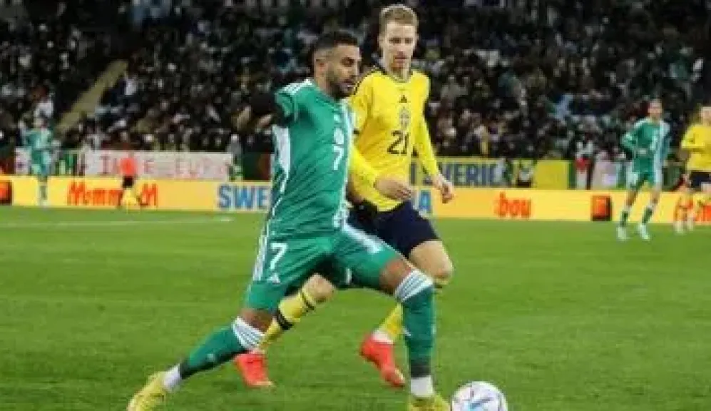 مباراة الجزائر والسويد