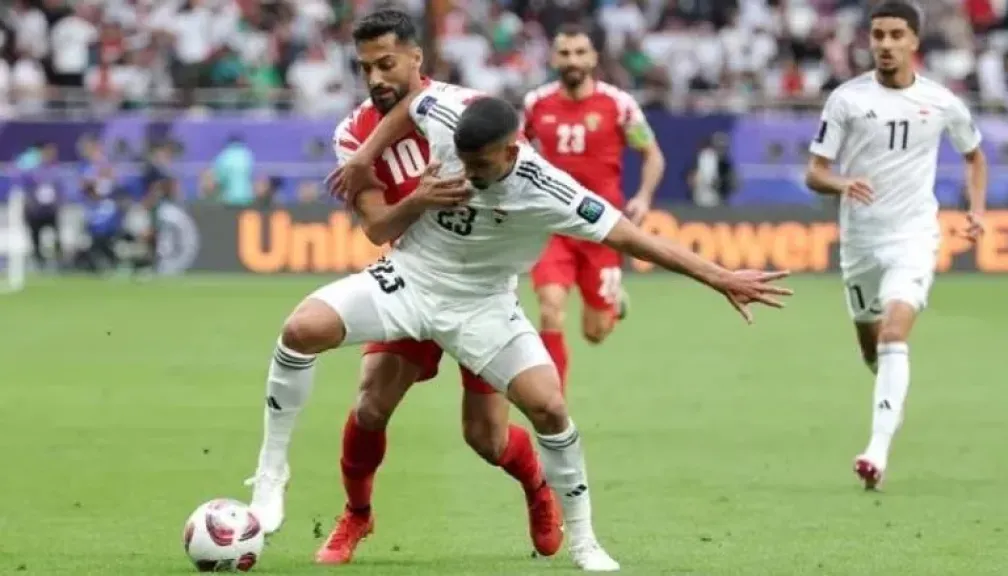 مباراة العراق والأردن