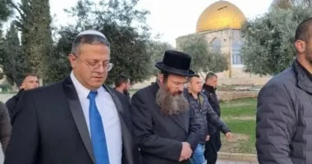 وزير الأمن القومي الإسرائيلي، إيتمار بن غفير