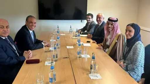 على هامش المشاركة بمنتدى أوسلو.....