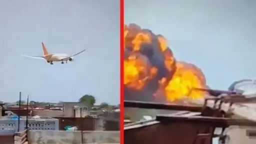 ما السبب وراء سقوط الطائرة...