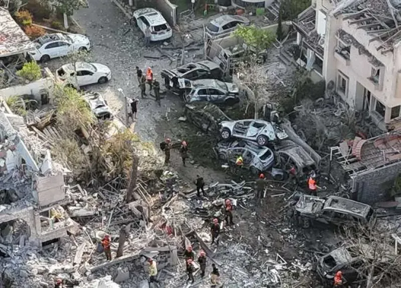 قصف إيران على إسرائيل