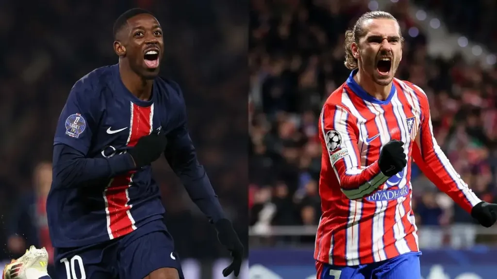 مباراة باريس سان جيرمان ضد أتلتيكو مدريد