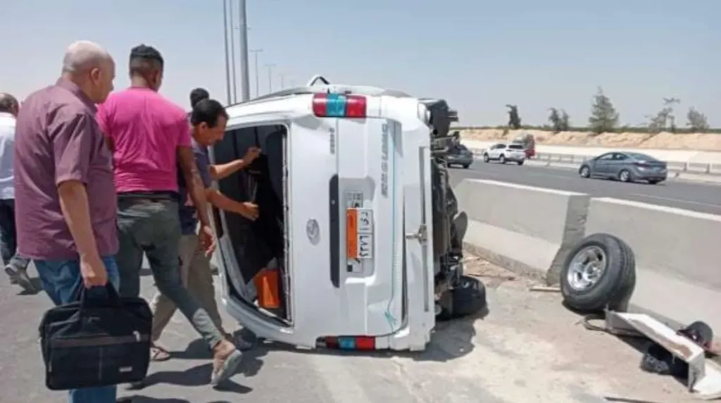 صورة من الحادث