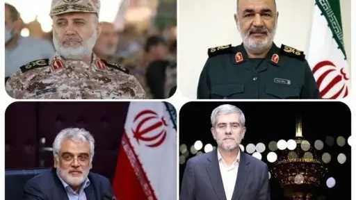 على رأسهم فريدون عباسي: إسرائيل...