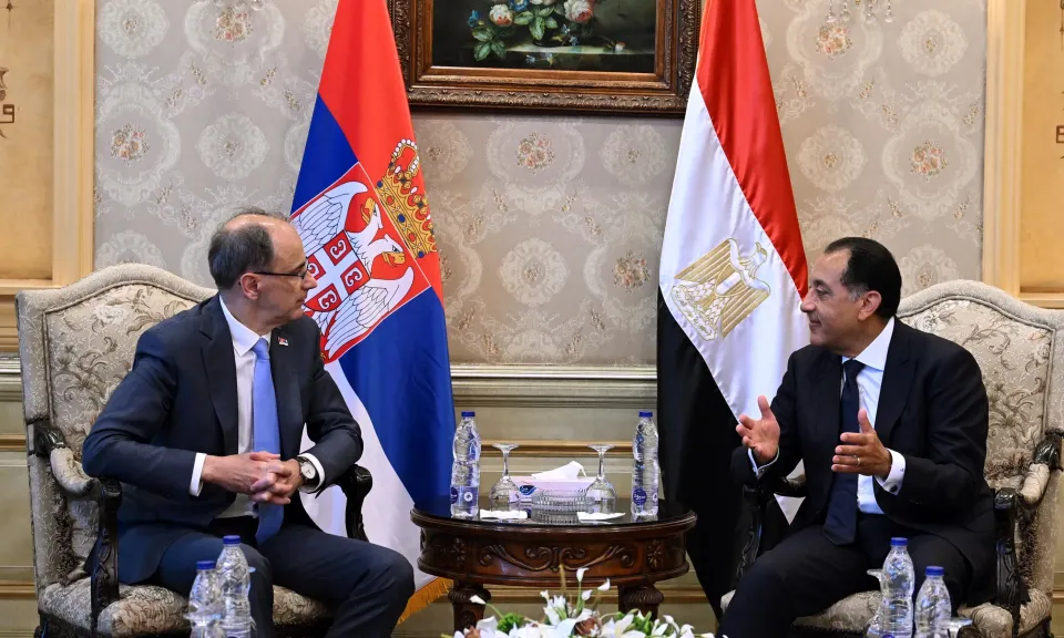 مصطفى مدبولي وﭼورو ماتسوت