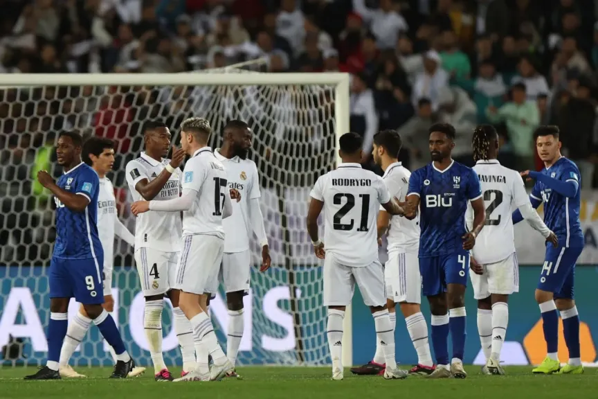 مباراة الهلال وريال مدريد
