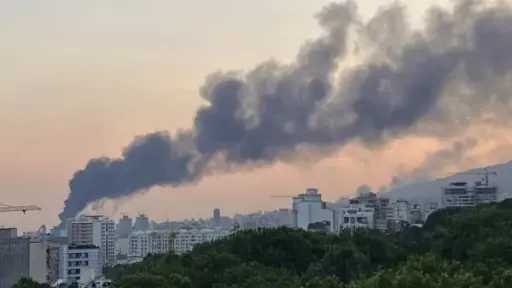 قصف عاصمة اسرائيل بصواريخ إيرانية...