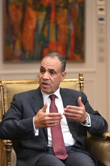 وزير الخارجية المصري، الدكتور بدر عبد العاطي