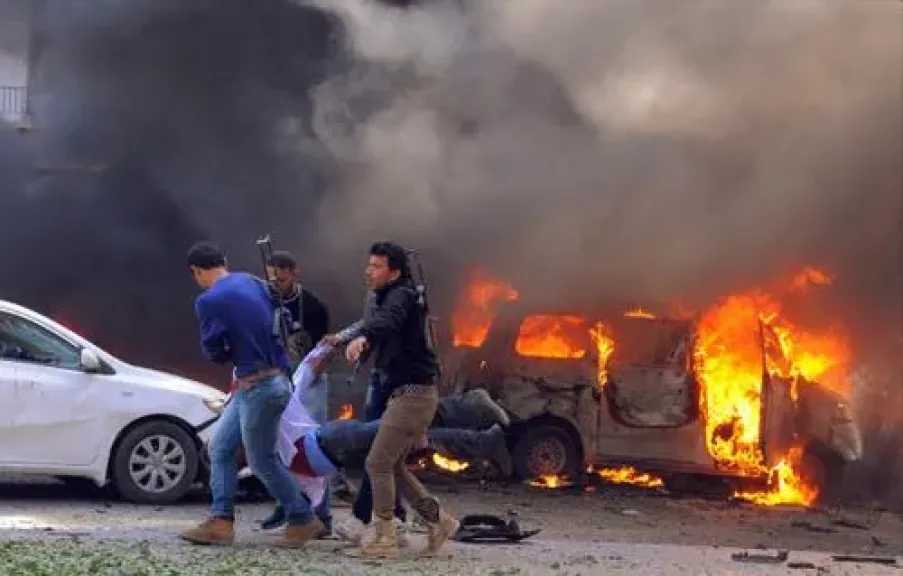 عاجل سوريا الآن.. تفجير كنيسة دمشق يهز العاصمة السورية.. هجوم انتحاري دموي يوقع عشرات القتلى والجرحى أثناء القداس
