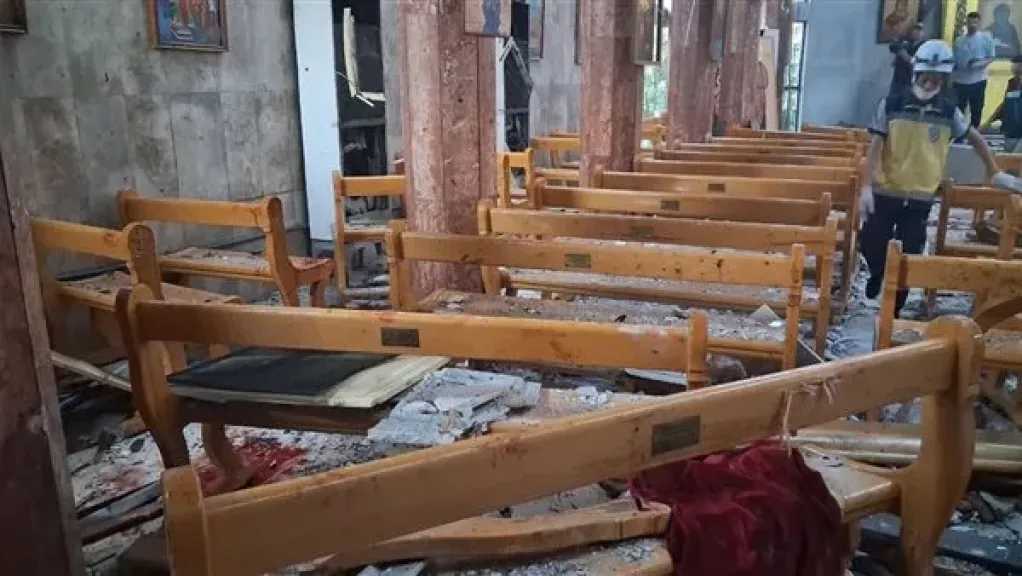 عشرات الضحايا.. تفاصيل انفجار كنيسة مار الياس الدويلعة خلال القداس (صور)