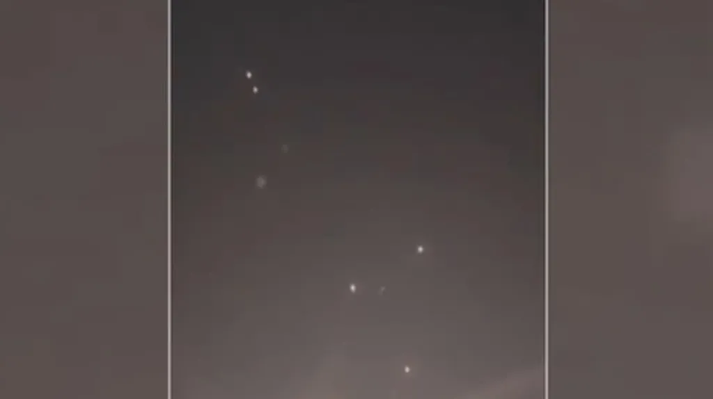 صورة من القصف الإيراني