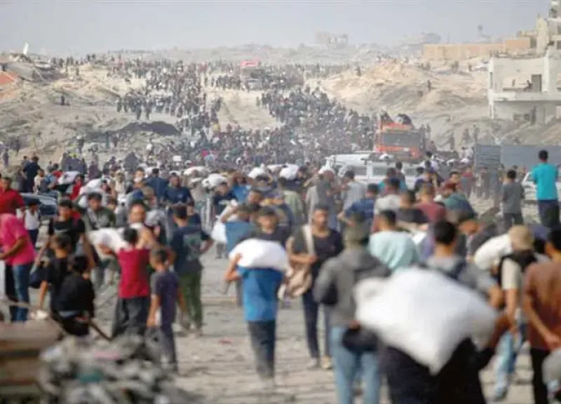 نيران الاحتلال تستهدف منتظرى المساعدات فى غزة