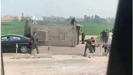 بعد تشييع جثامين فتيات حادث...