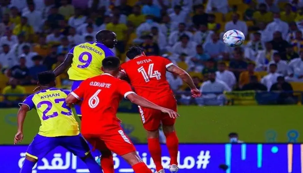 مباراة الوحدة ضد النصر