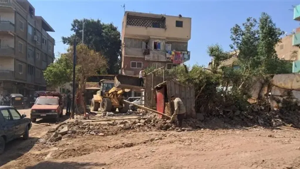 إزالة التعديات في الجيزة