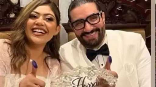 وسط أجواء عائلية.. الفنان ”حسام...