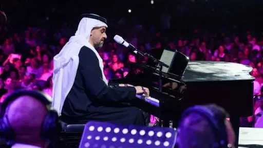 حسين الجسمي يُلهب مشاعر الجمهور...