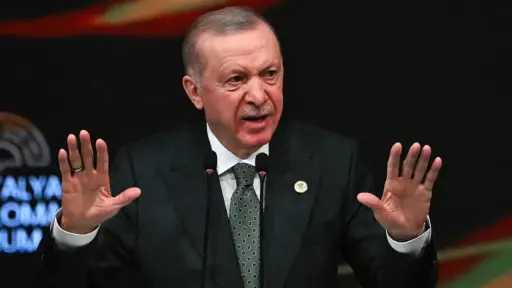 أردوغان يعرب عن غضبه بسبب...