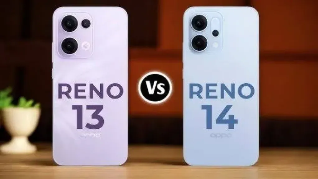 ما هو الفرق بين oppo reno 13 وأوبو رينو 14