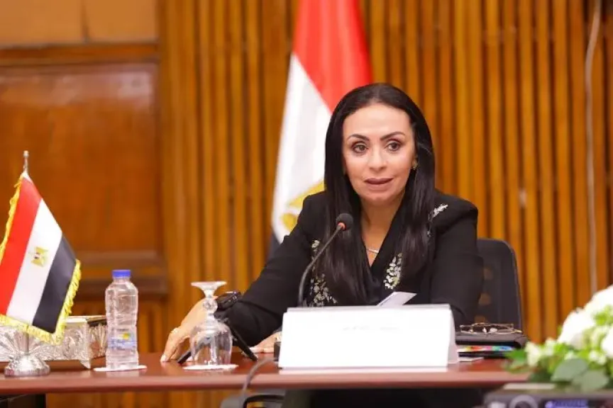 مايا مرسي وزيرة التضامن الاجتماعي