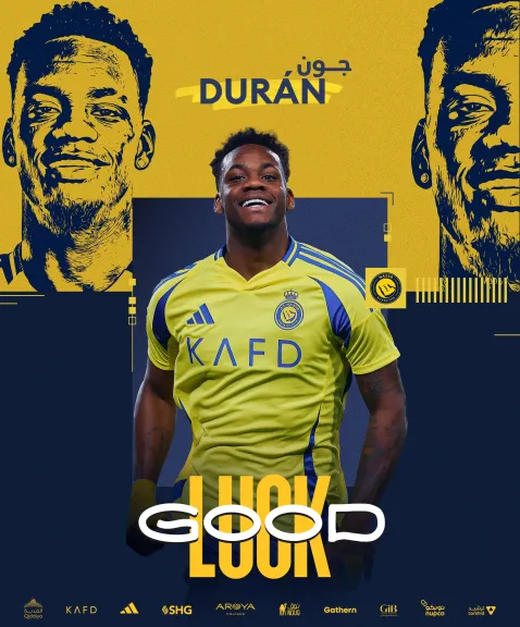رحيل رسمي| النصر يُعير جون دوران إلى فنربخشة بعد نصف موسم مثير للجدل