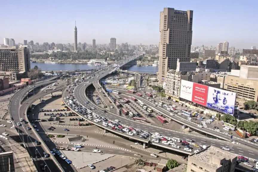 عاجل.. إغلاق جزئي لكوبري أكتوبر بعد حريق سنترال رمسيس