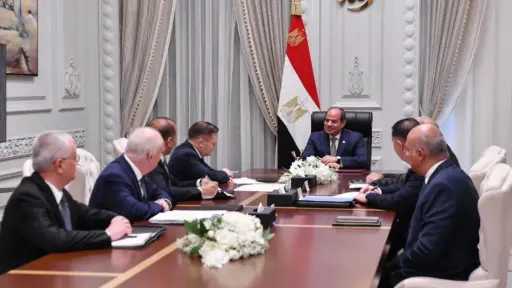الرئيس السيسي يراجع مع ”روسأتوم”...