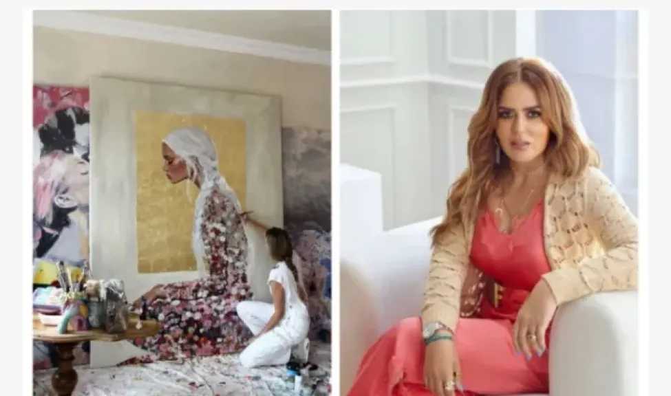 مها الصغير في مأزق جديد... على غرار الدنماركية: كارولين ويندلين الفنانة الألمانية تتهمها بسرقة لوحتها