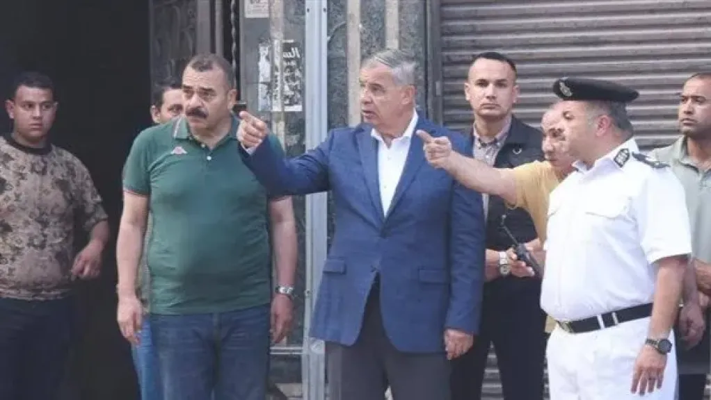 انهيار عقار اسكندرية