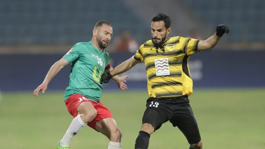 مباراة الوحدات والحسين إربد