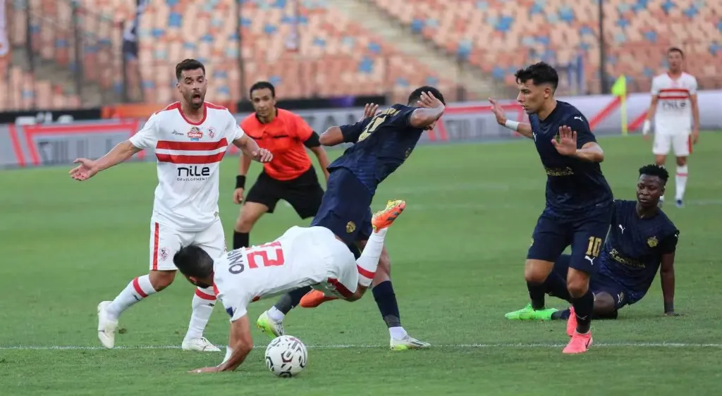 مباراة الزمالك وسيراميكا كليوبترا