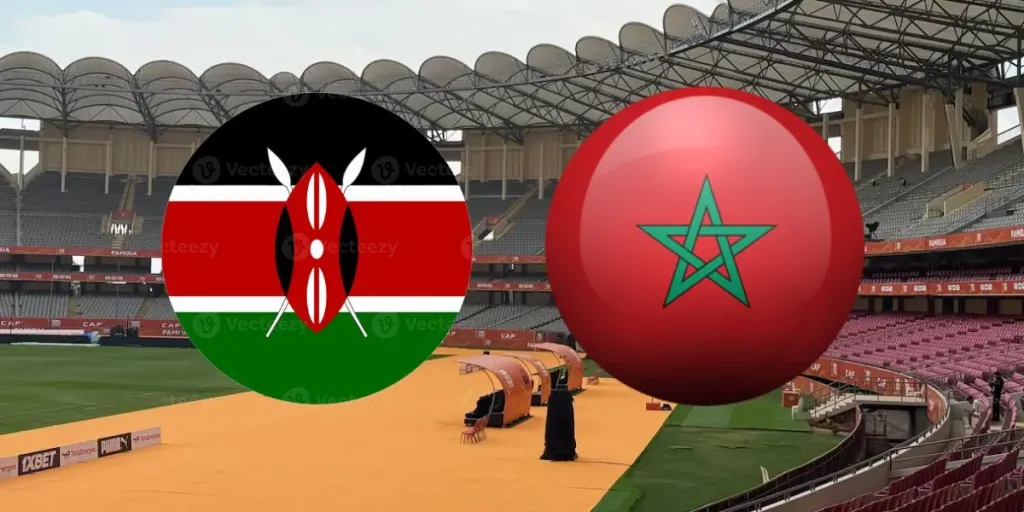 مباراة المغرب وكينيا