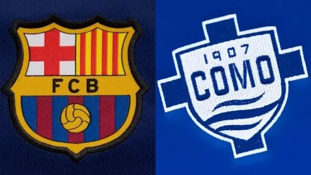 مباراة برشلونة وكومو