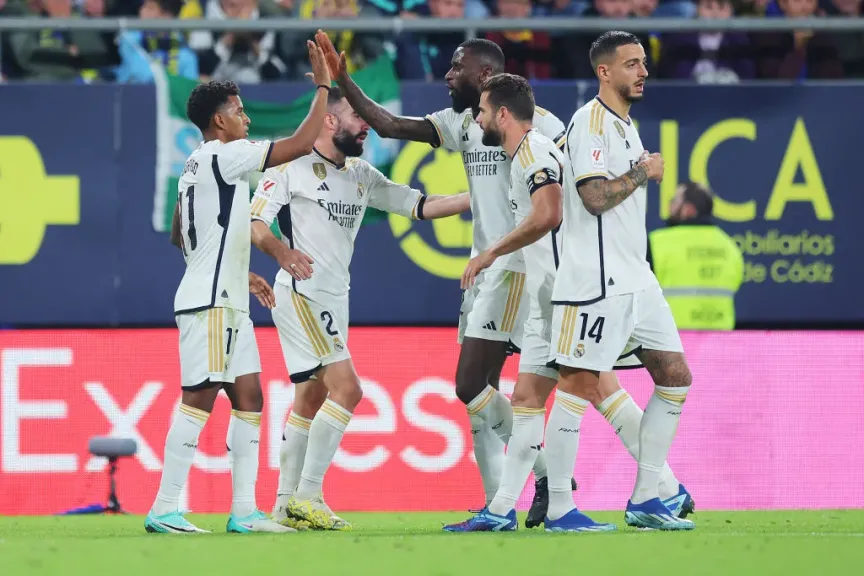 مباراة ريال مدريد ضد تيرول
