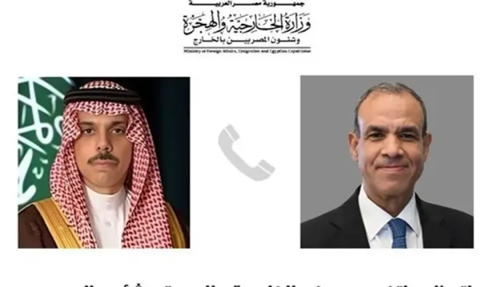 وزير الخارجية المصري والسعودي
