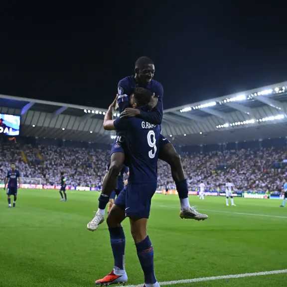 نتيجة مباراة باريس سان جيرمان ضد توتنهام اليوم.. ركلات الترجيح تحسم أول تتويج للفرنسي بكأس السوبر الأوروبي