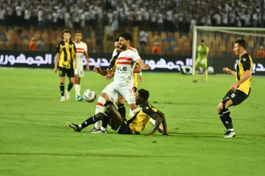 مباراة الزمالك ضد المقاولون العرب