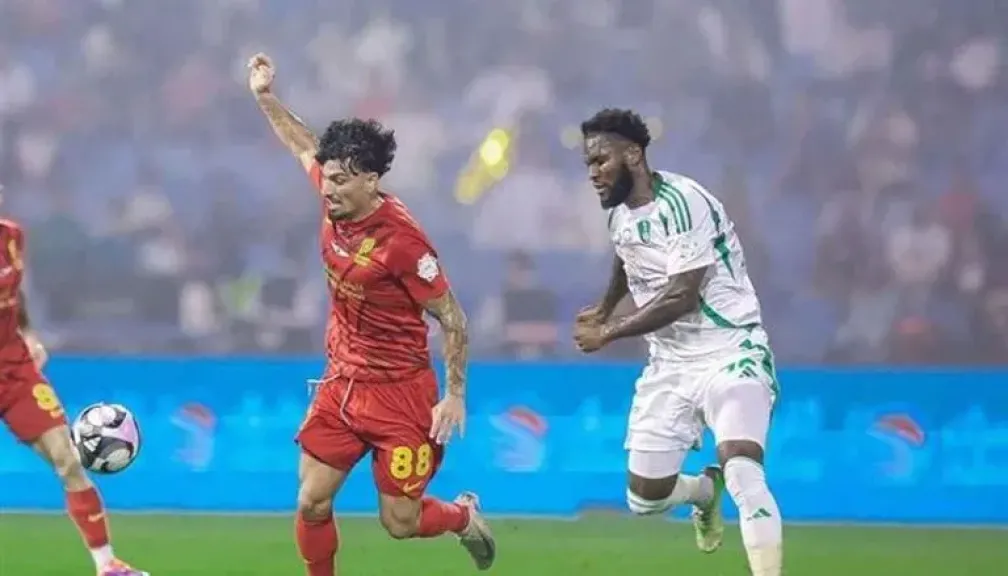 مباراة الأهلي والقادسية