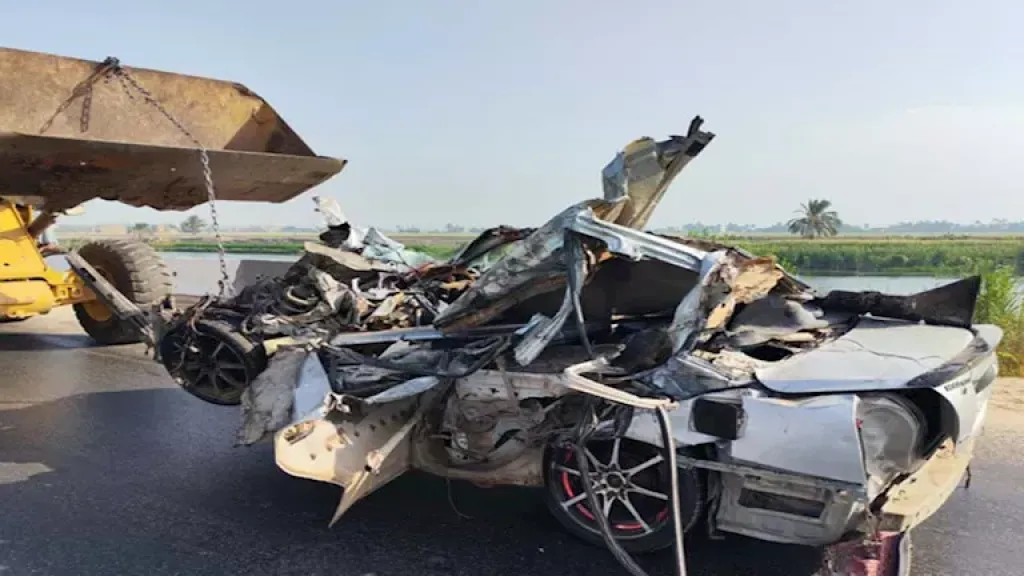 حادث طريق أسيوط ديروط