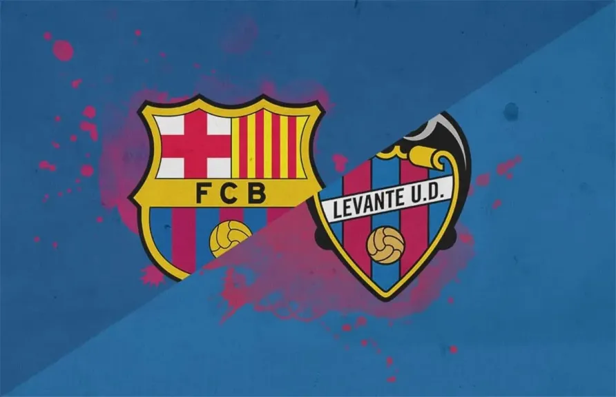 مباراة برشلونة وليفانتي