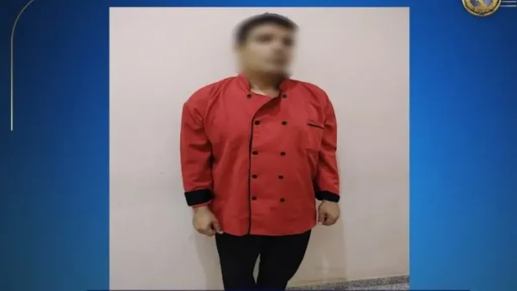 طباخ تعدى على قطة