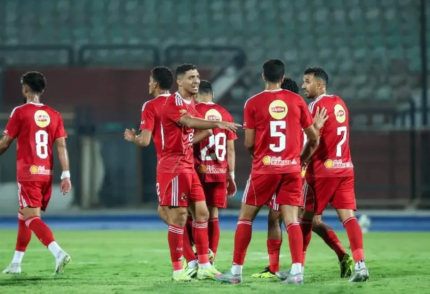 مباراة الأهلي وغزل المحلة