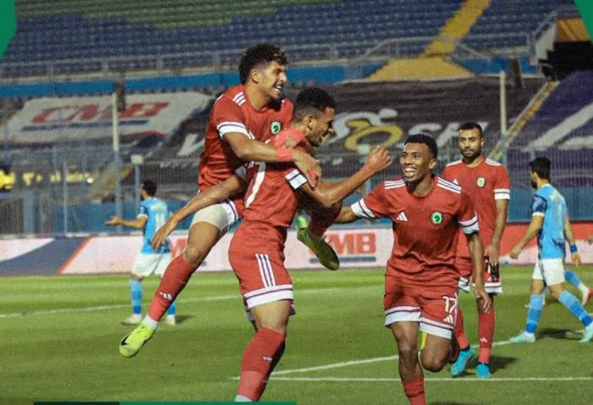 مباراة بيراميدز ضد مودرن سبورت