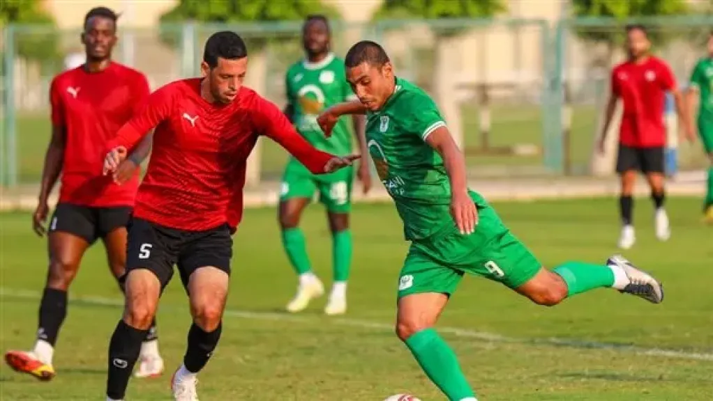 مباراة حرس الحدود ضد المصري