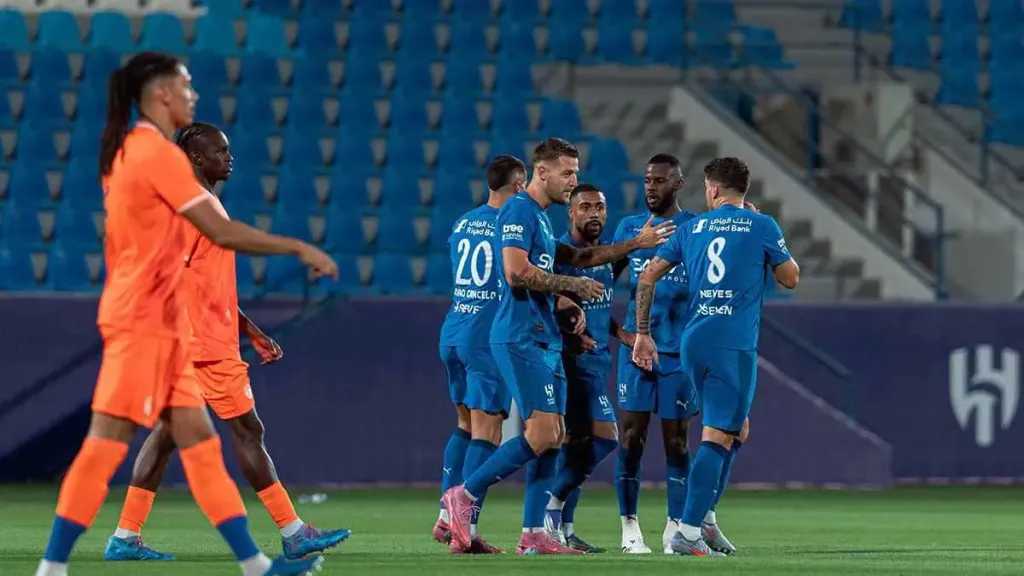 رابط الأسطورة مباشر.. بث مباشر مشاهدة مباراة الهلال والرياض يلا شوت بلس بجودة عالية hd دون تقطيع دوري روشن live 2-0 الشوط الثاني