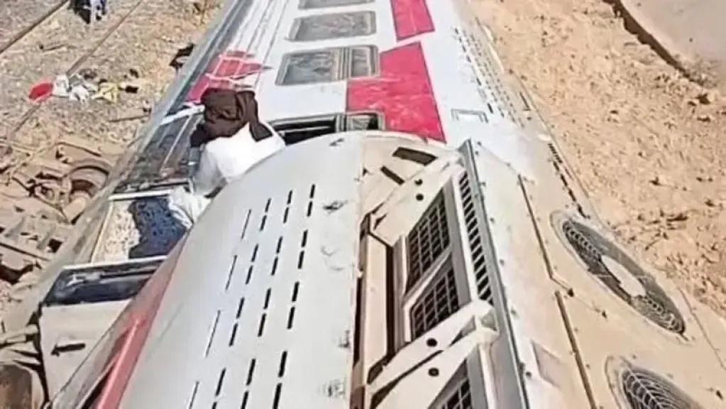 انقلاب قطار الضبعة