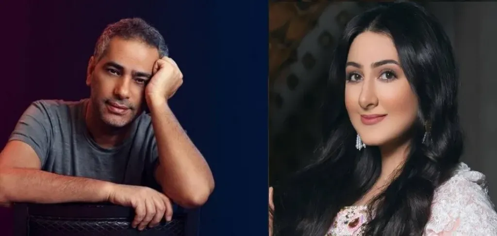 هيفاء حسين وفضل شاكر